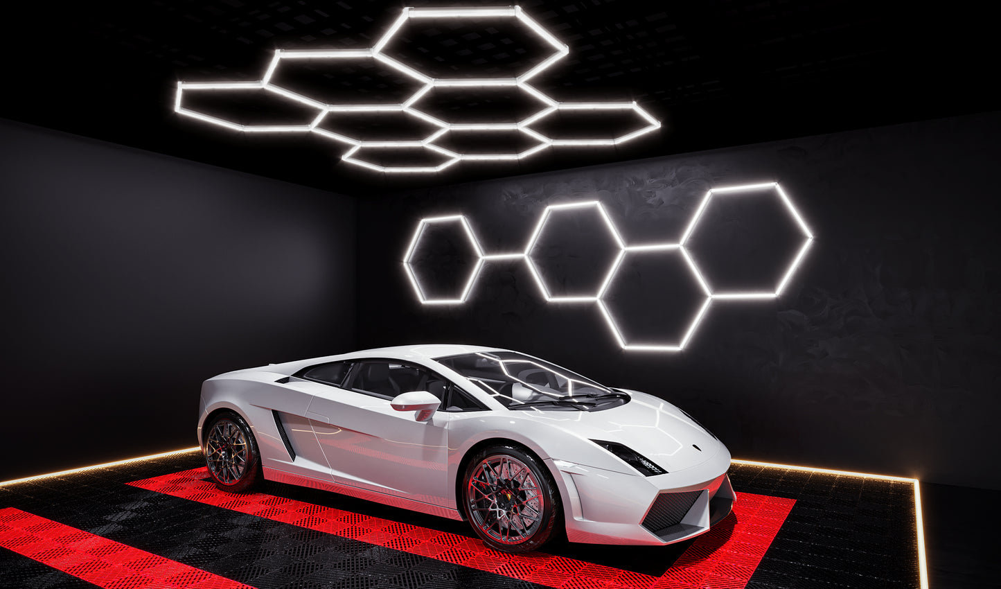 BeautéSync® Hexagon Ceiling Light