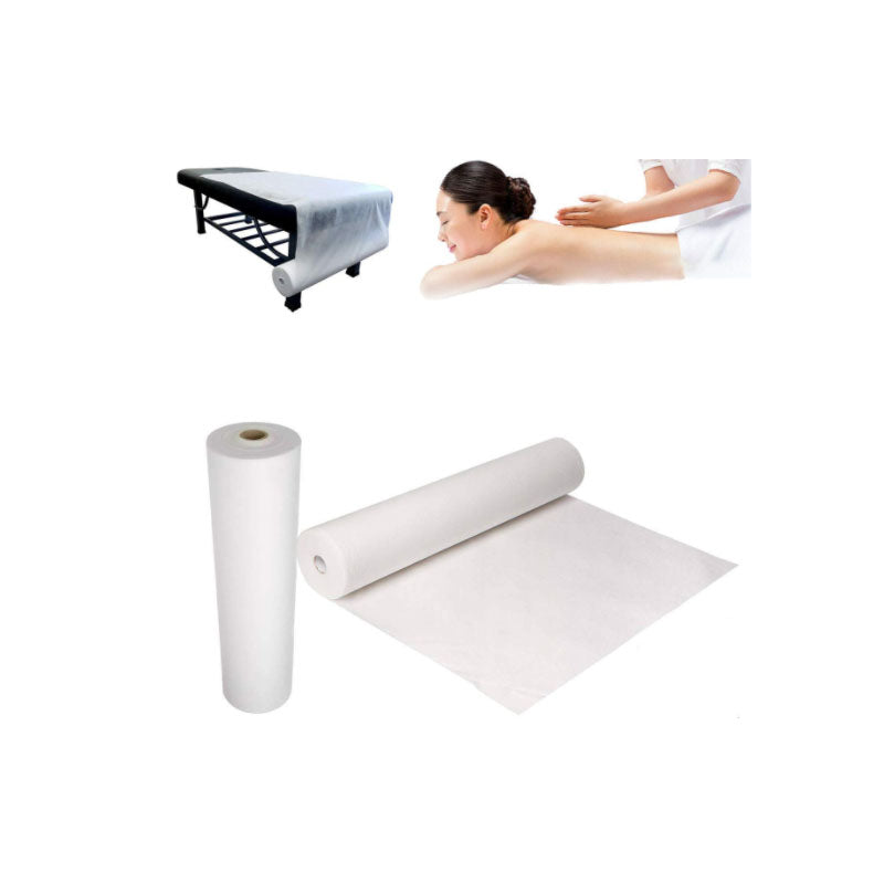 BeautéSync® Disposable Non-Woven Roll Massage Bed Sheets (50 PCS)