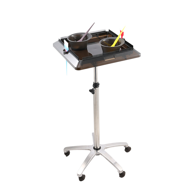 hairdressing trolley dye bowl top view
