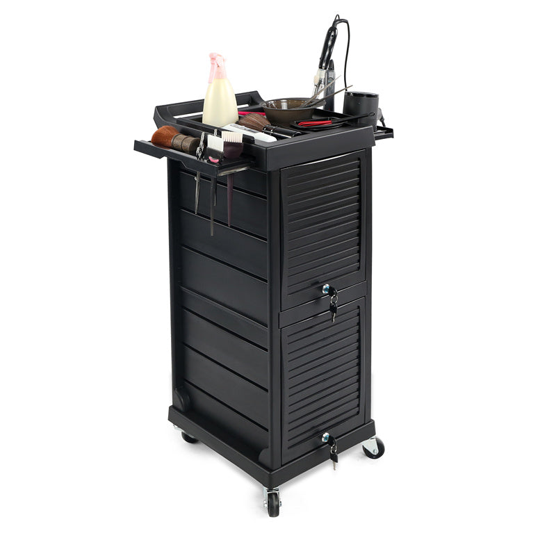 hairdressing trolley full tray