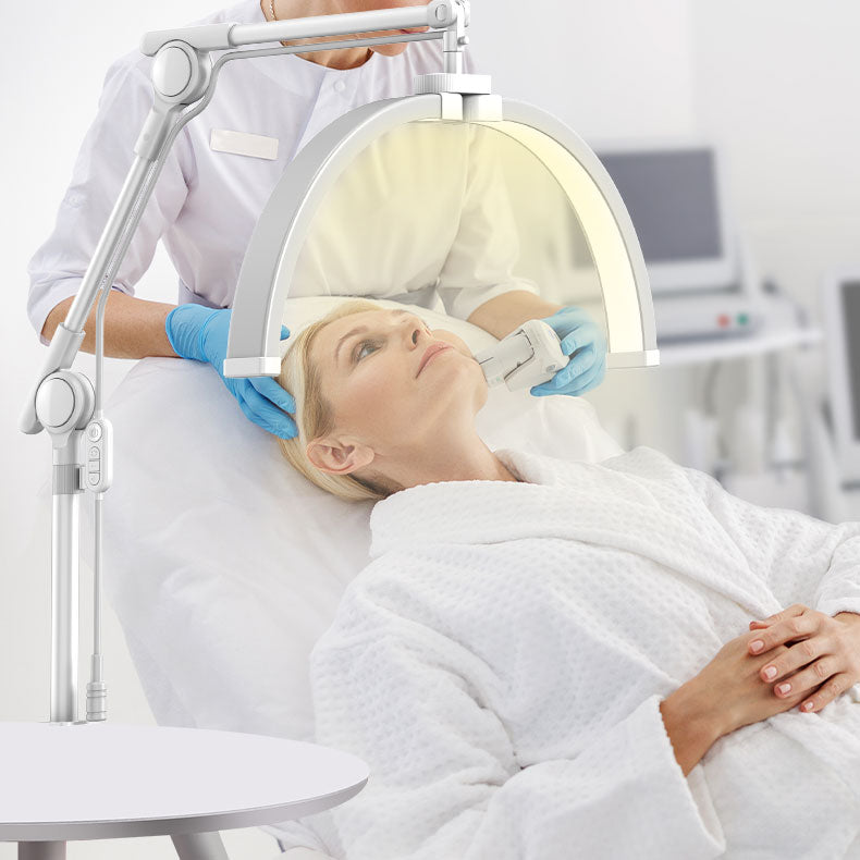 Clamp-On Swing Arm Beauty Light for Nail & Spa Use