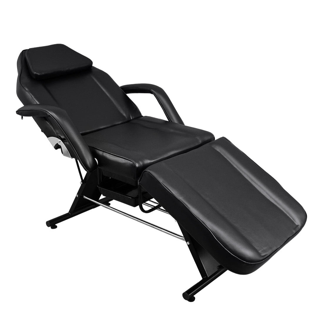 tattoo chair being used