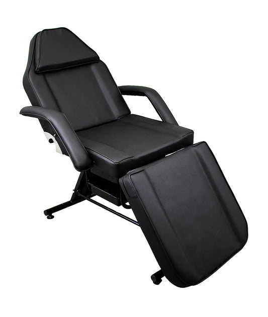 BeautéSync® Multi-Function Folding Massage & Facial Bed – Adjustable Tattoo, Eyelash, and Beauty Spa Chair