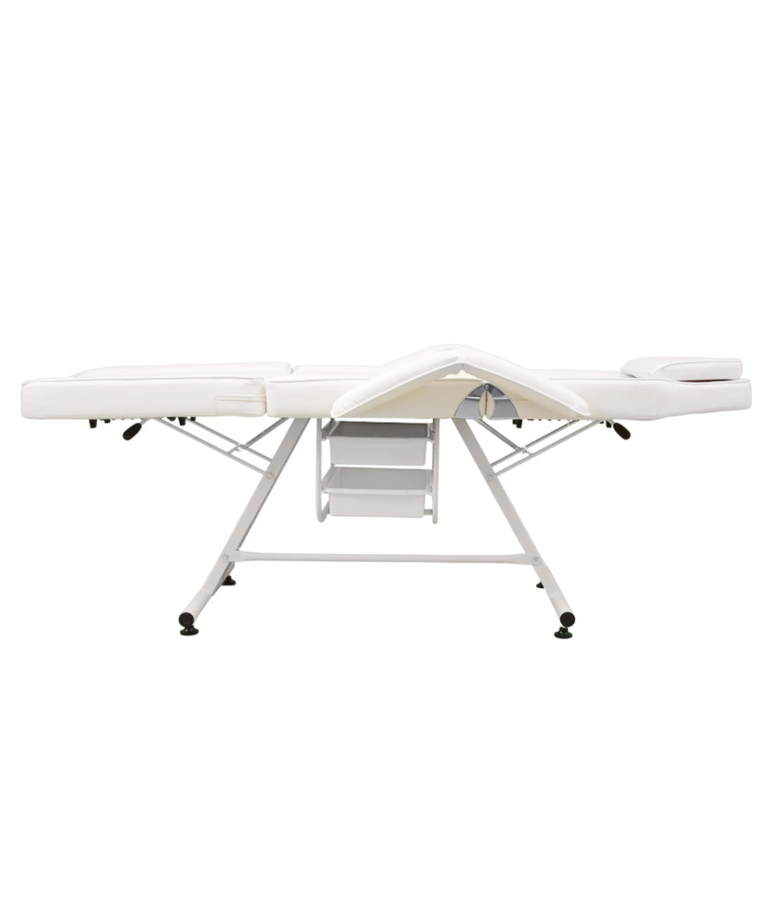 BeautéSync Multi-Function Folding Massage & Facial Bed – Adjustable Tattoo, Eyelash, and Beauty Spa Chair
