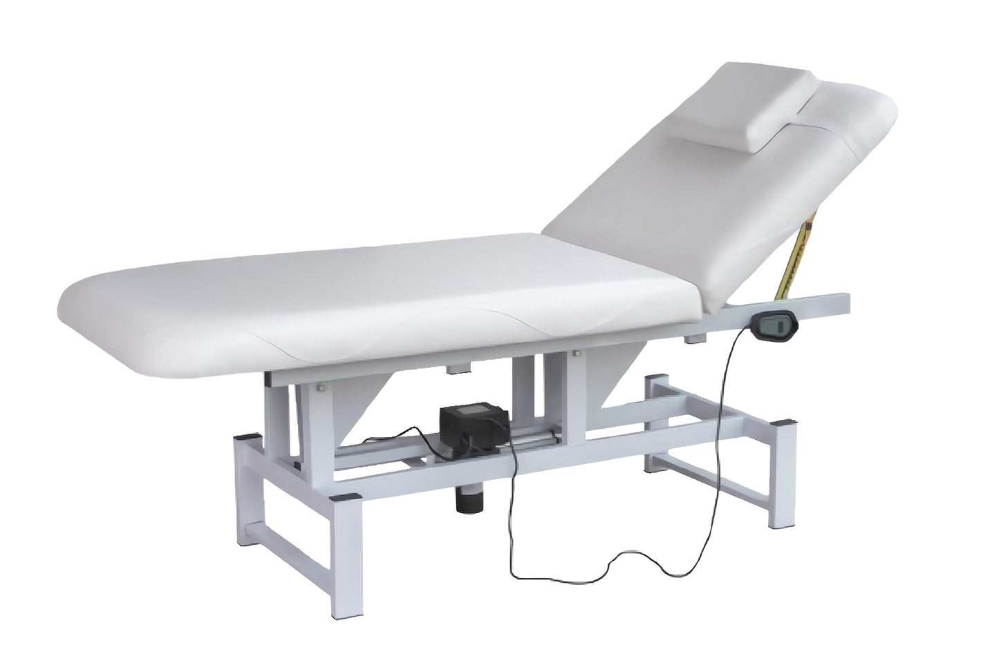 white one motor massage table