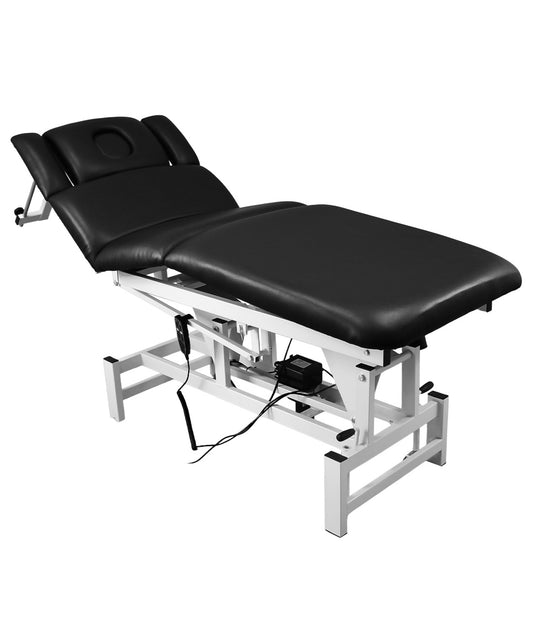 BeautéSync Everest 5-Section Electric Massage Treatment Bed – side view