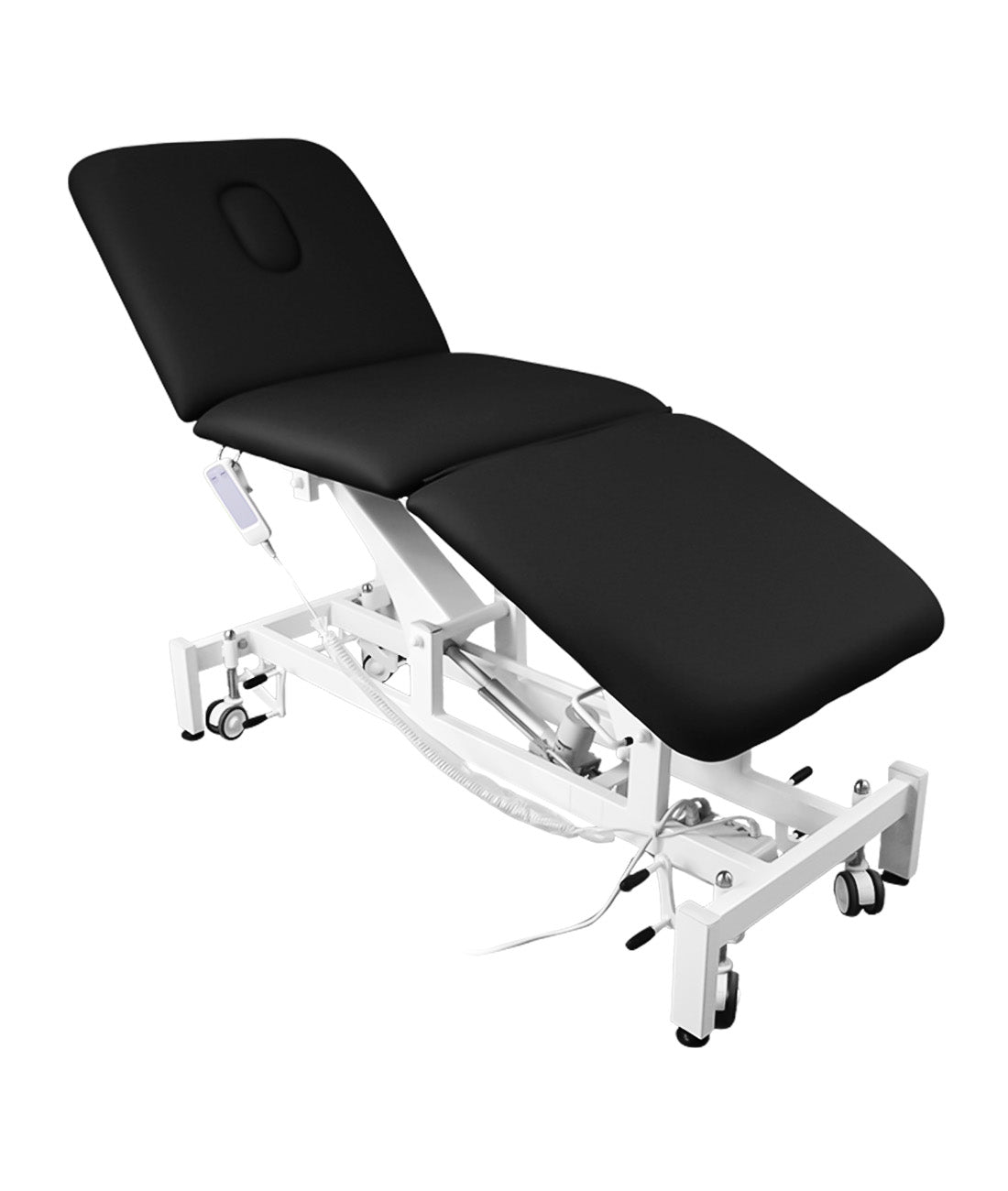 Professional Physiotherapy Massage Bed – BeautéSync Everest with Silent Medical Wheels and PVC Leather