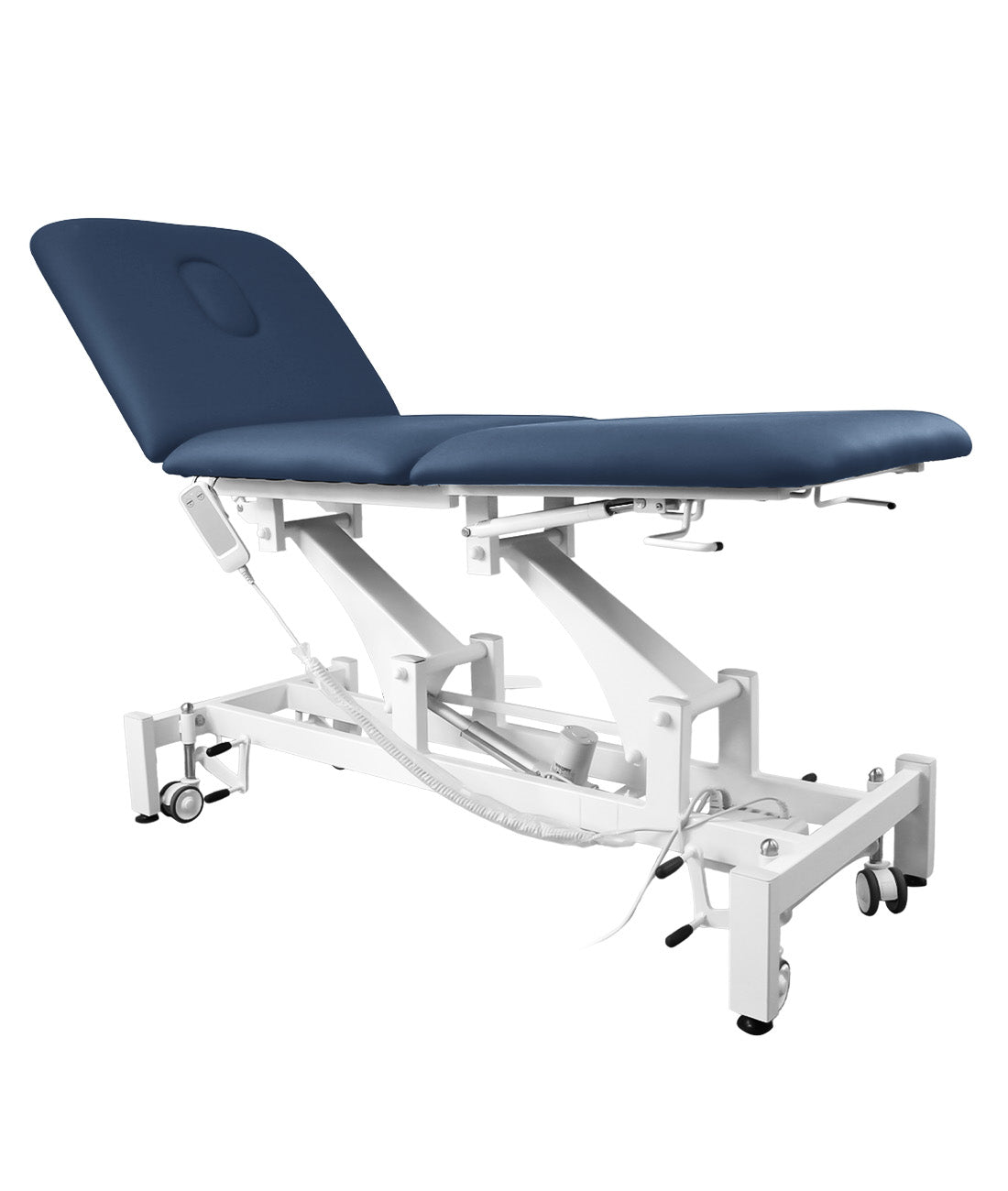 BeautéSync® EVEREST One-Motor 3-Section Electric Treatment Bed – Chiropractic & Physiotherapy Massage Table with Adjustable Backrest & Leg rest