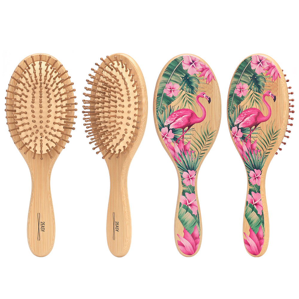 air cushion wooden medium hairbrush 360
