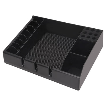 barber tool tray side view