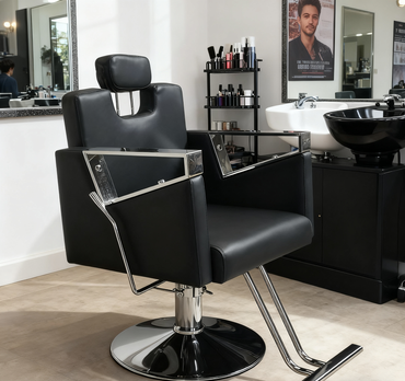 BeautéSync® Hairdressing Styling Chair – Professional Salon Chair with Hydraulic Lift
