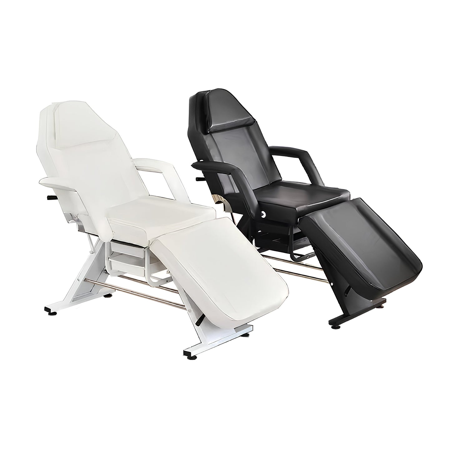 NovaSync Classic Adjustable Tattoo Chair Facial Bed with Heavy-Duty Iron Frame & Storage Drawers