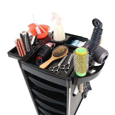 hairdressing trolley full tray