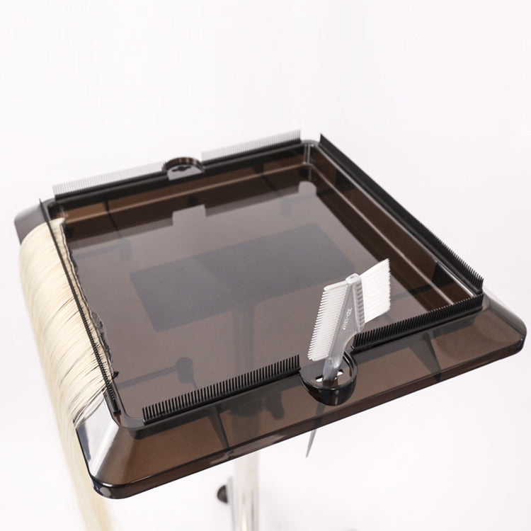 hairdressing trolley top view