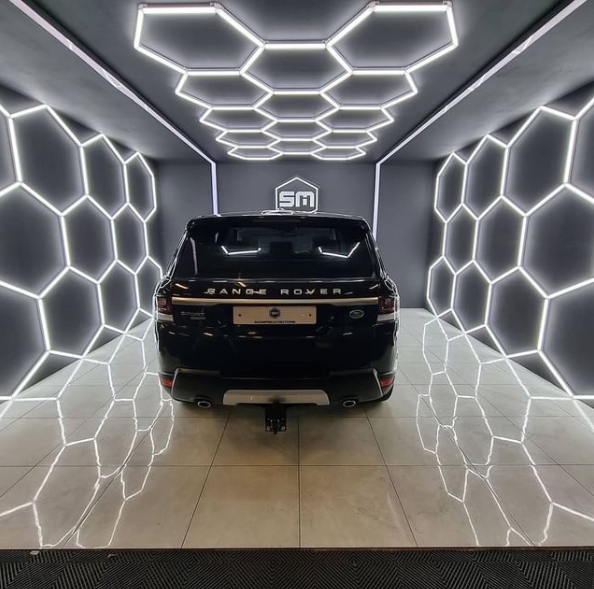 BeautéSync® Hexagon Ceiling Light