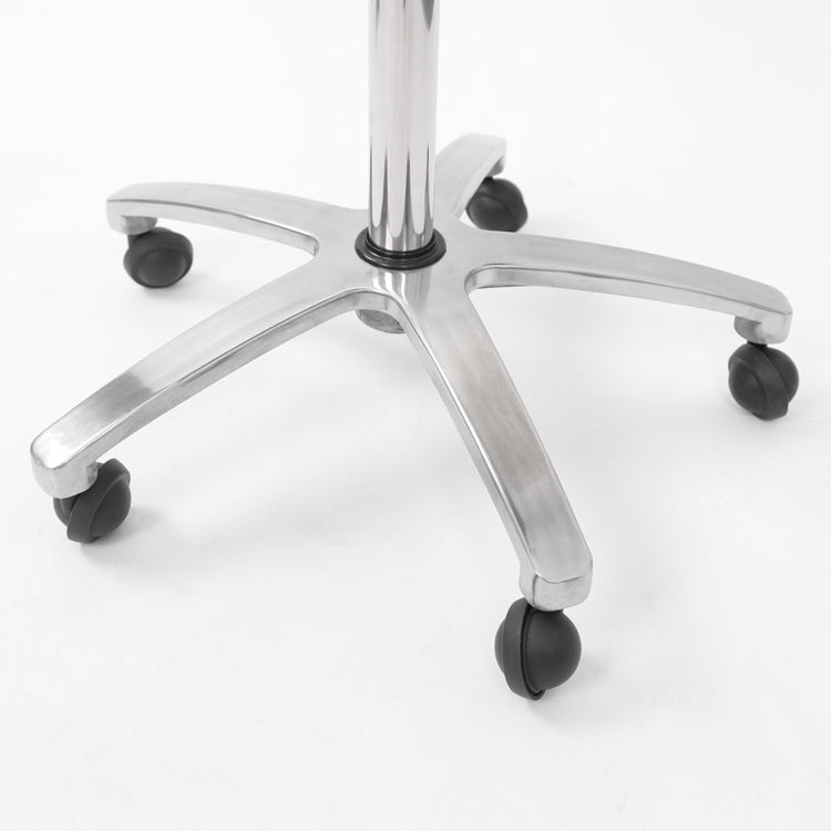 hairdressing trolley wheel closeup