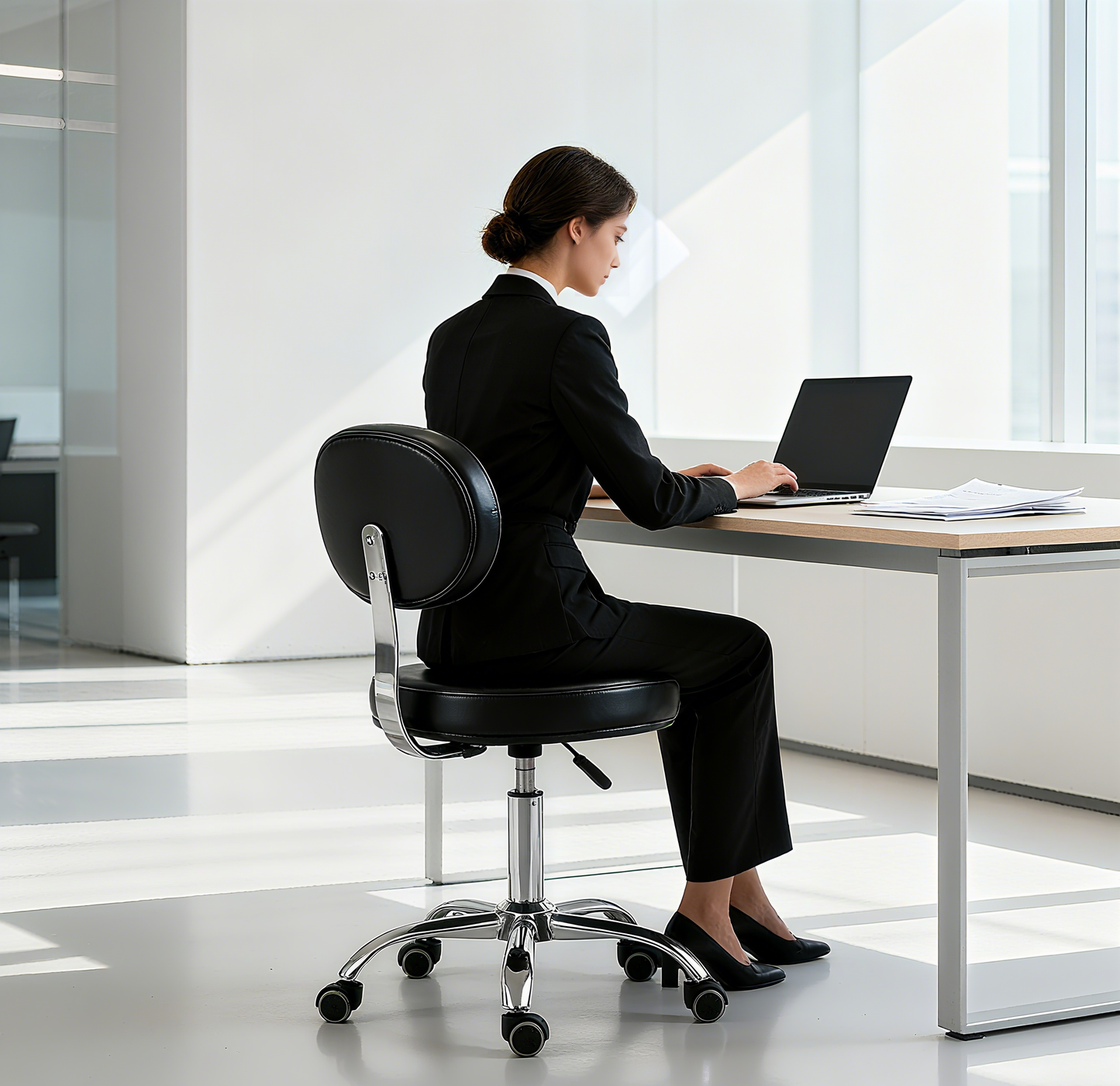 BeautéSync® Mira Luxe Stool