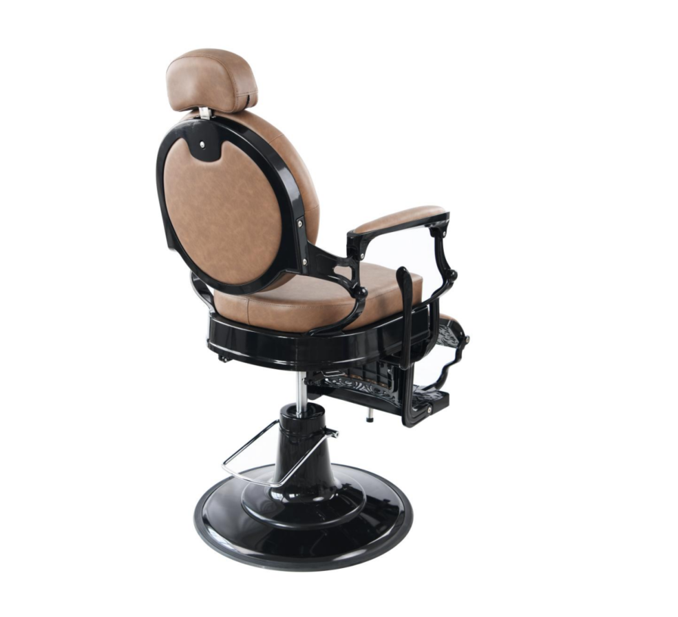 BeautéSync® Professional Hydraulic Barber Chair – Classic Comfort & Modern Style