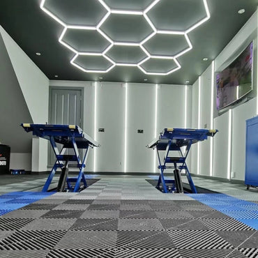 BeautéSync® Hexagon Ceiling Light