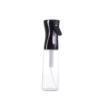 Continuous spray bottle ideal for hairstylists and barbers.