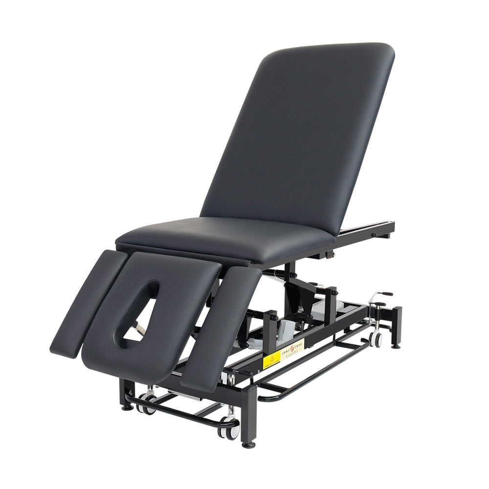 BeautéSync Electric Aesthetic Bed – Adjustable Facial, Spa & Lash Chair with Foot Control & Premium PU Leather
