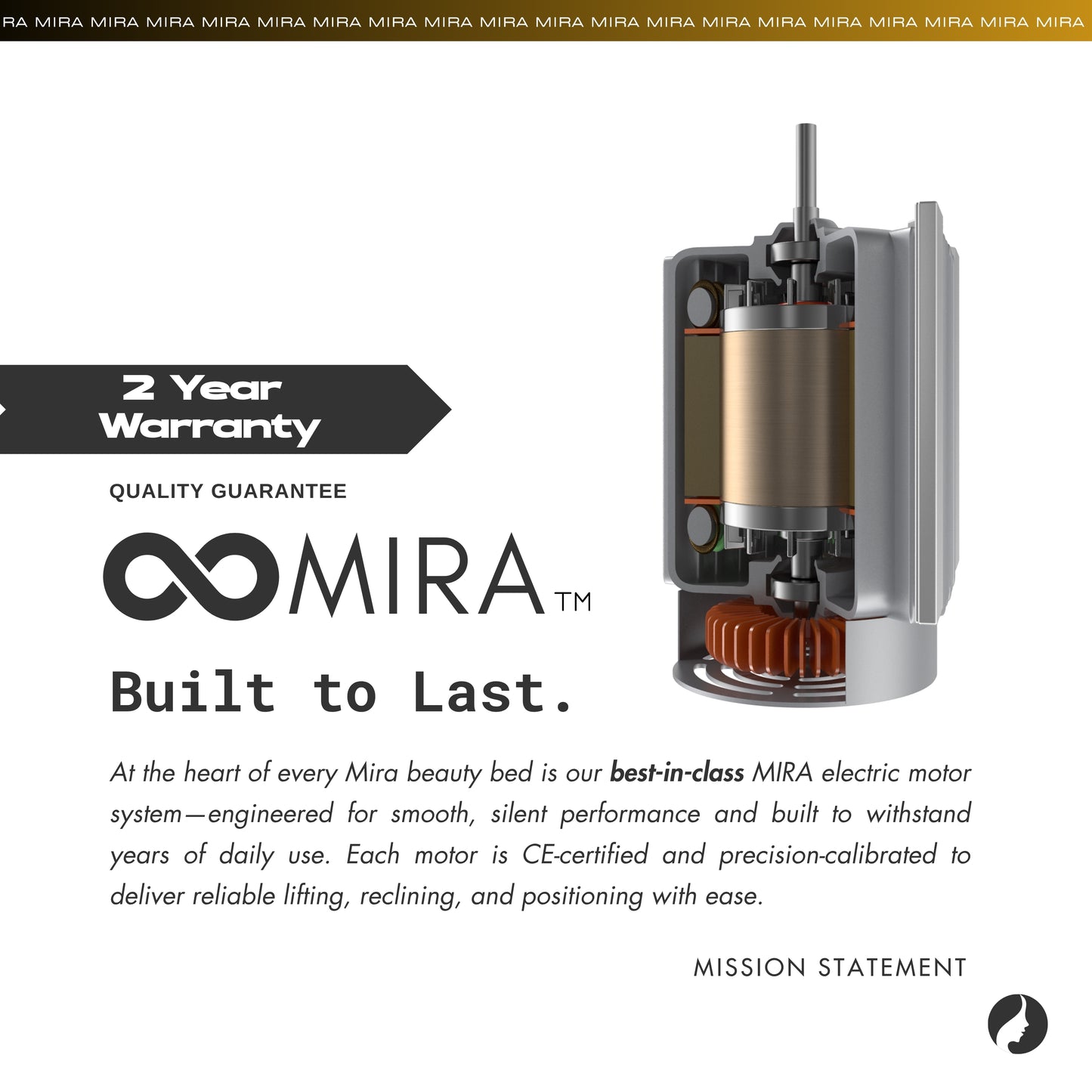 BeautéSync® Mira 3-Motor Electric Spa Bed