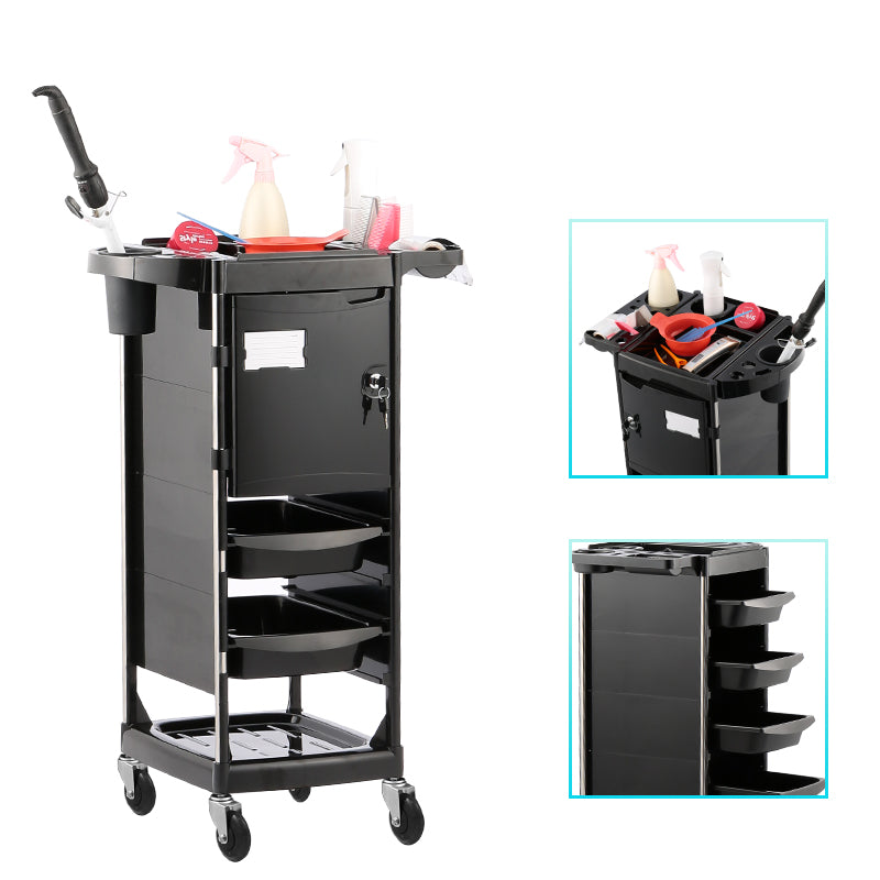 hairdressing trolley full tray featured