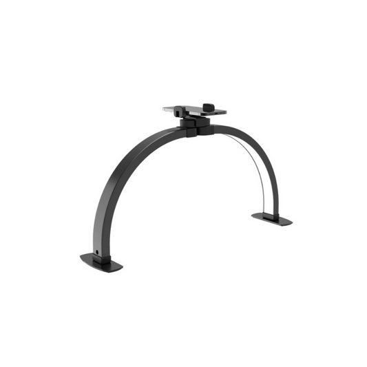 half moon nail lamp with phone holder