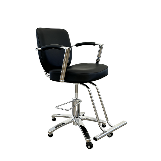 BeautéSync® Hairdressing Styling Chair – Professional Salon Chair with Hydraulic Lift (CLEARANCE: FINAL SALE)