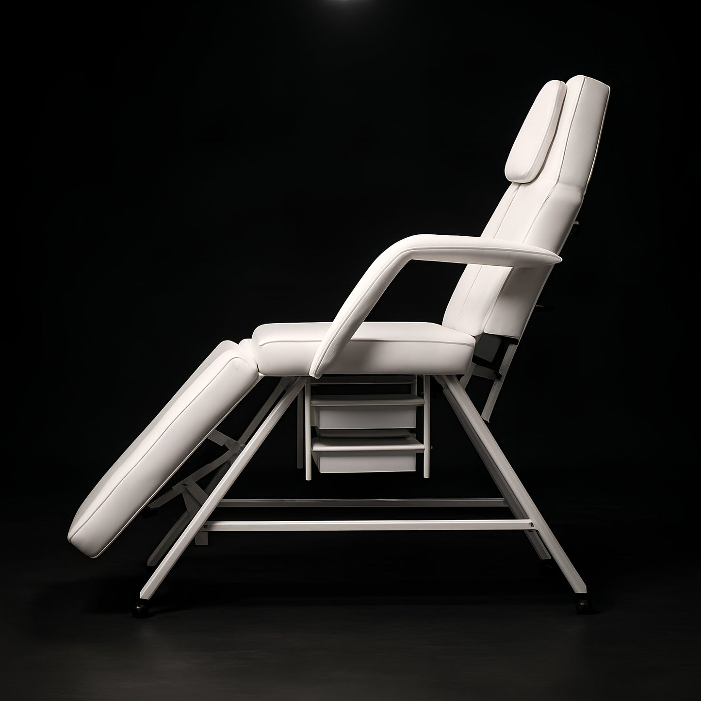 BeautéSync Multi-Function Folding Massage & Facial Bed – Adjustable Tattoo, Eyelash, and Beauty Spa Chair