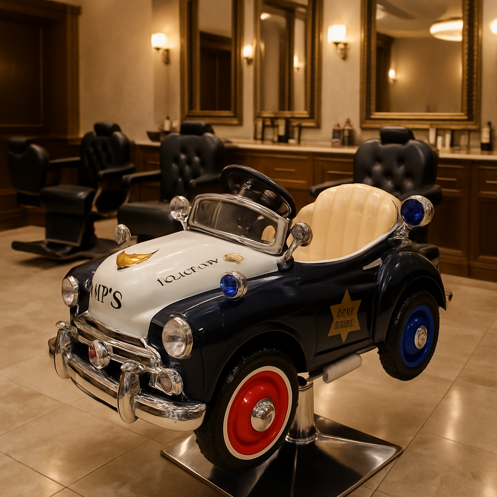 BeautéSync® Kids Barber Chair