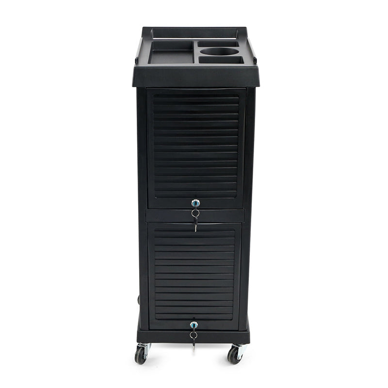 hairdressing trolley front locked