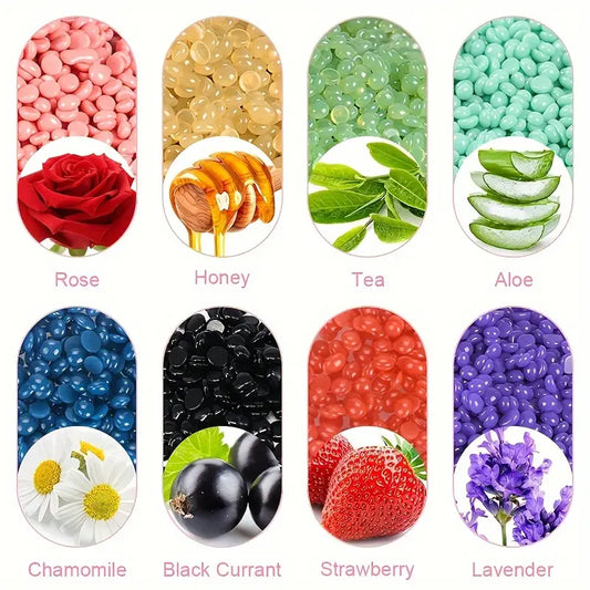 hard wax beads flavours