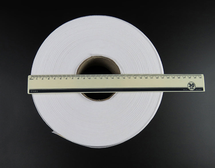 non-woven epilating roll length measurement