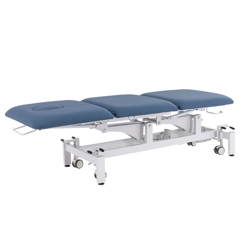three section flat massage bed