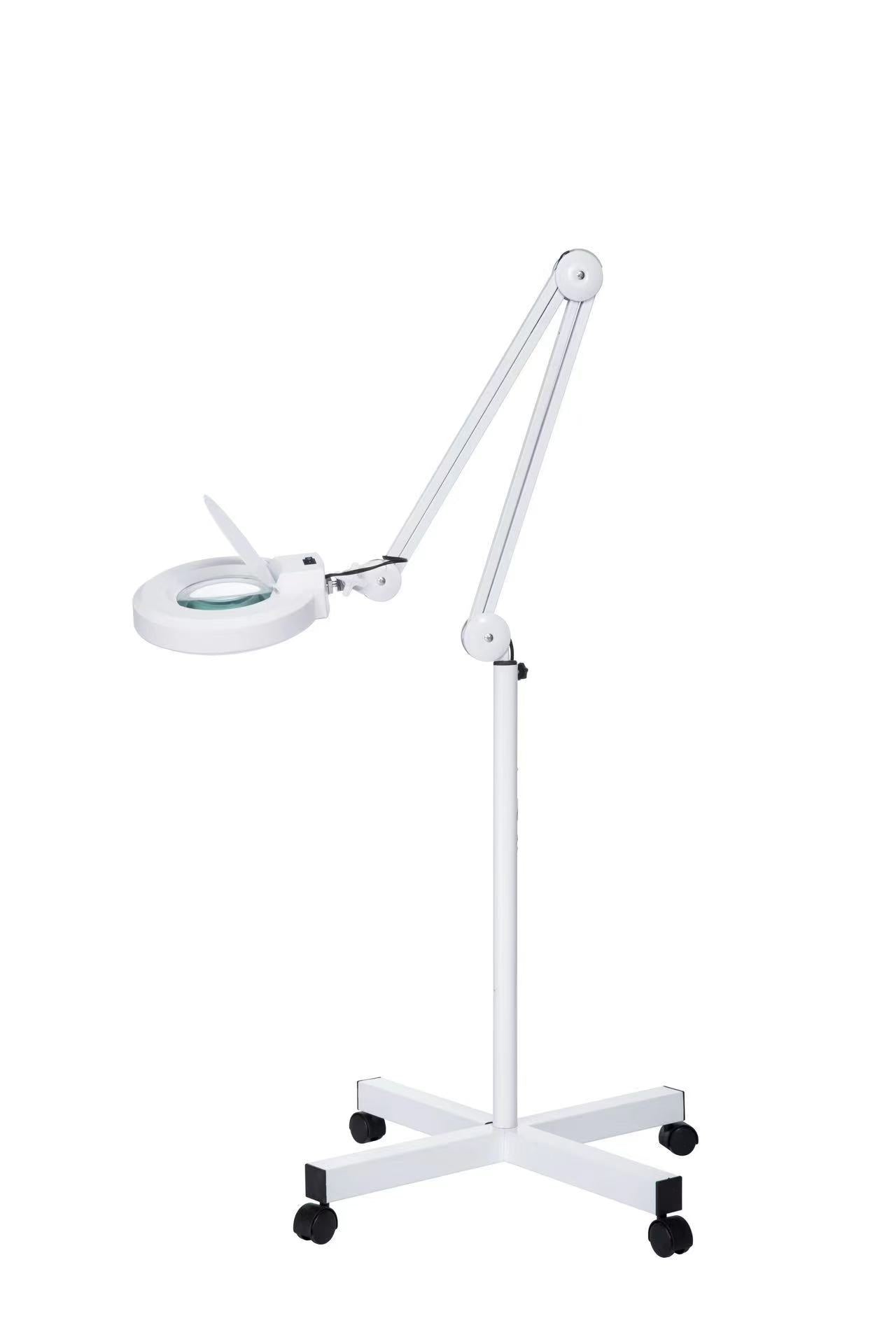 BeautéSync® LED Magnifying Lamp Rolling Base Stand