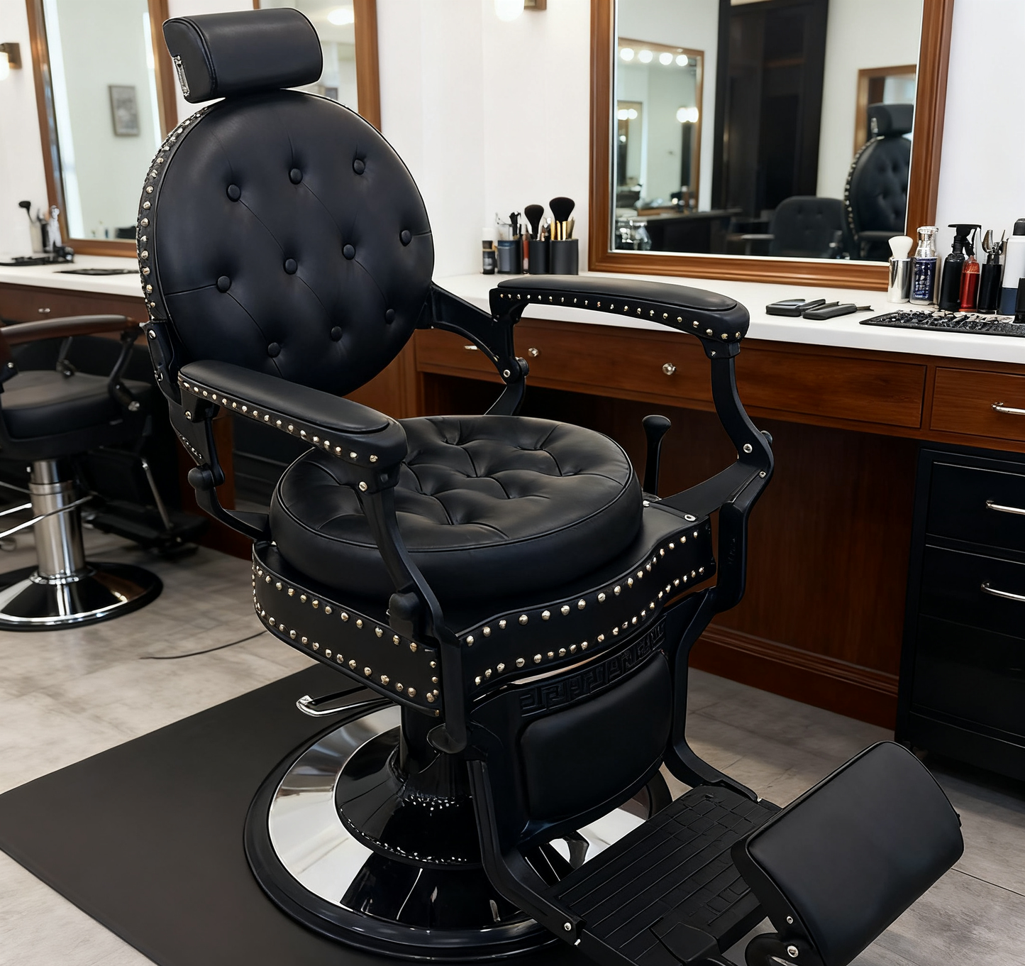 BeautéSync® Hydraulic Haevy-Duty Barber Chair