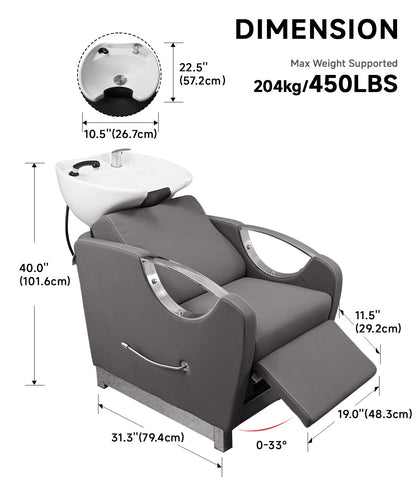 BeautéSync® Deluxe Shampoo Unit