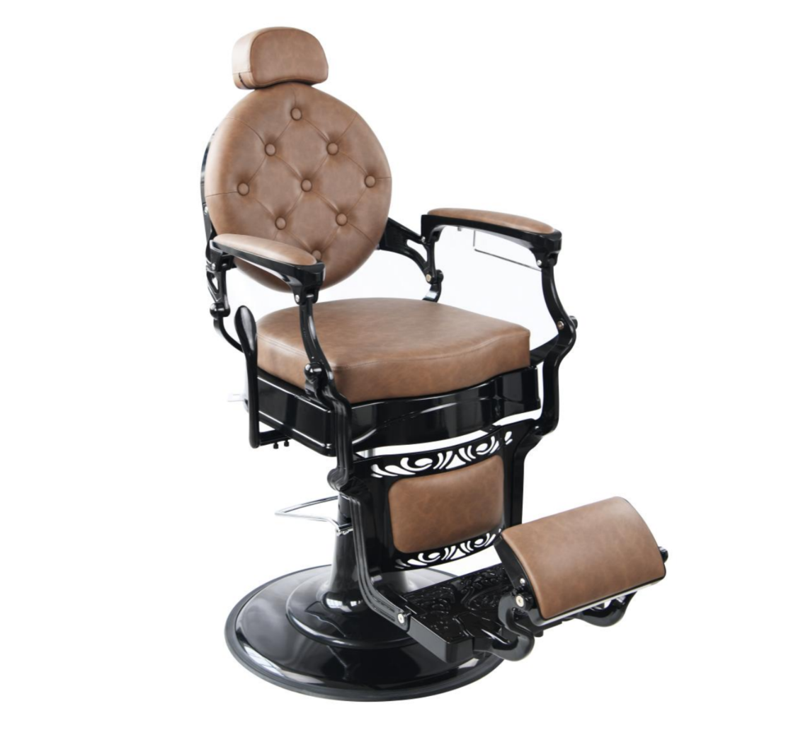 BeautéSync® Professional Hydraulic Barber Chair – Classic Comfort & Modern Style