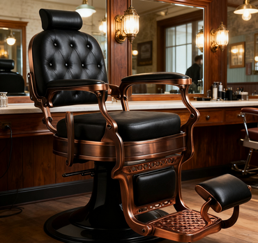 BeautéSync® Deluxe Hydraulic Barber Chair