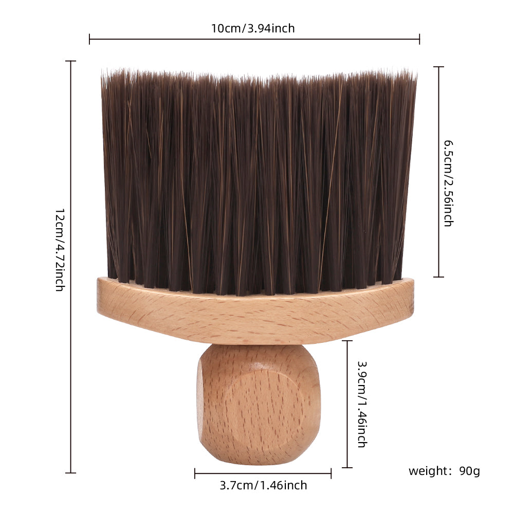 beechwood hair sweep brush measurements