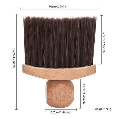 beechwood hair sweep brush measurements