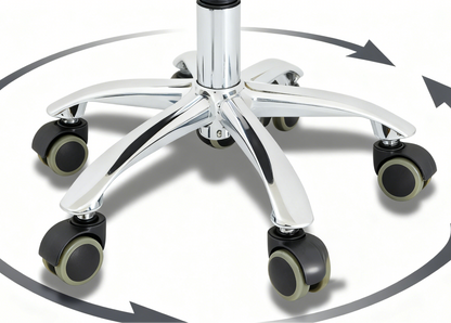 BeautéSync® Professional Adjustable Beauty Stool – Ergonomic Salon &amp; Tattoo Chair