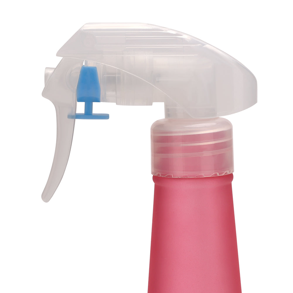 rainbow hair spray bottle stopper installed side