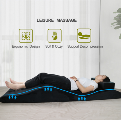 BeautéSync® High Quality Memory Foam Curved Eyelash Table Topper Massage Table Mattress