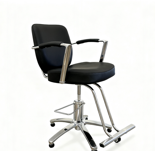 BeautéSync® Hairdressing Styling Chair – Professional Salon Chair with Hydraulic Lift  (CLEARANCE: FINAL SALE)