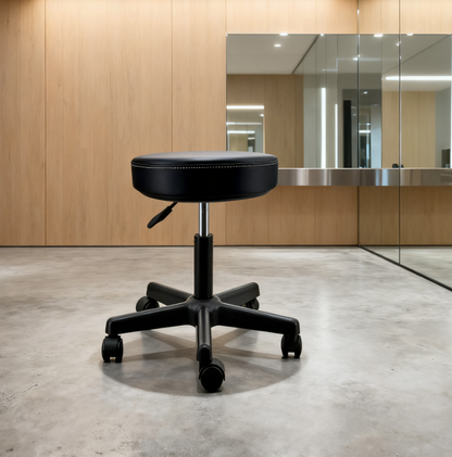 BeautéSync® Hydraulic Rolling Stool- Seat Diameter: 340 mm, Thickness: 70 mm