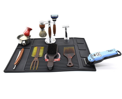 BeautéSync® Vintage-Inspired Silicone Hairdressing Mat