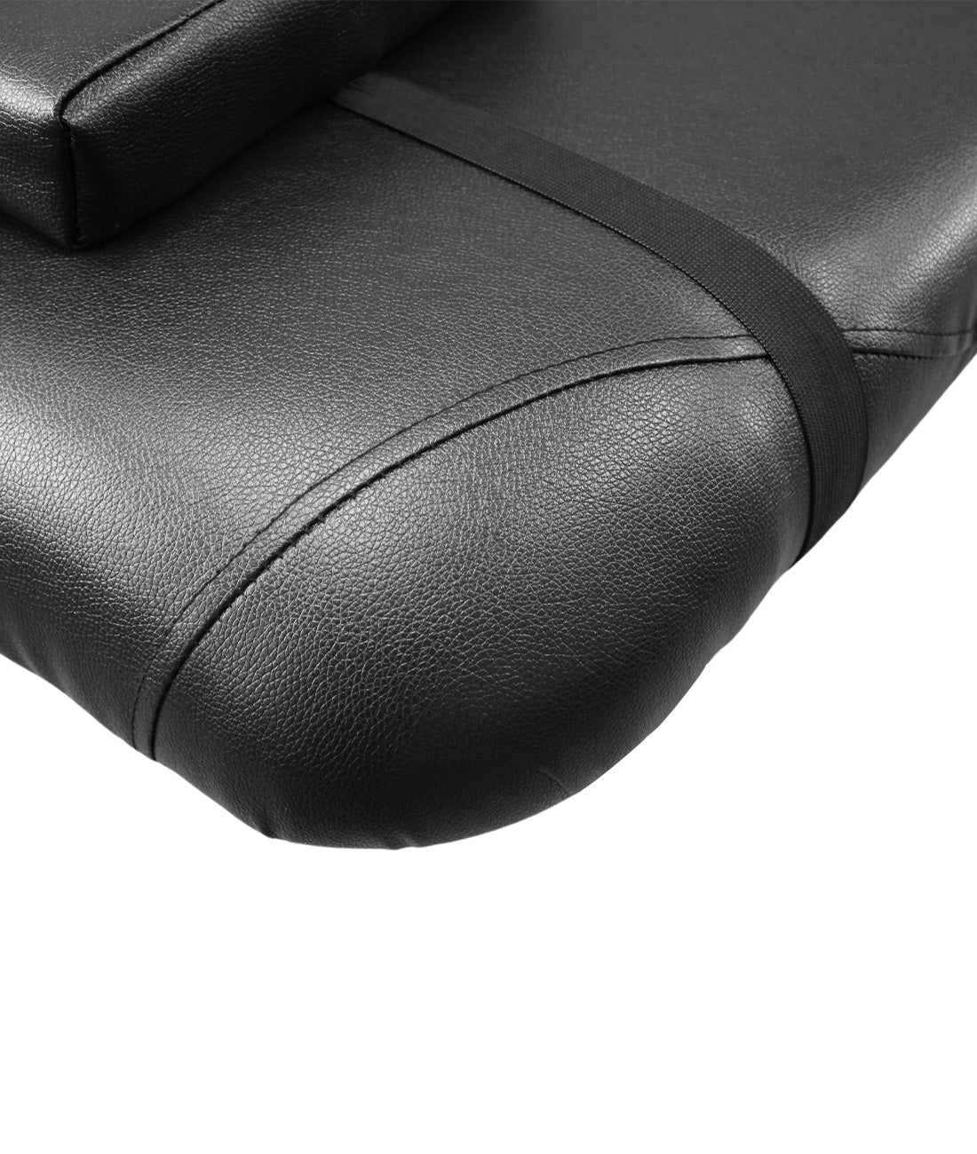 BeautéSync® One-Motor Electric Beauty Bed – Chrome Frame, Adjustable Backrest, PVC Leather, 500 lbs Capacity