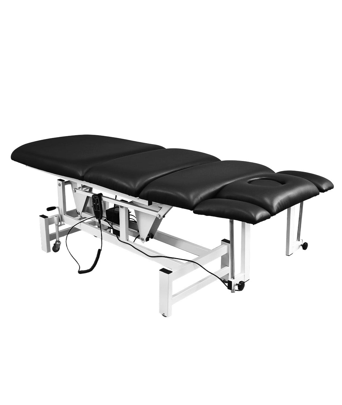 Electric treatment table for RMT, physiotherapy, and clinical use